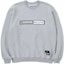 Shop NEIGHBORHOOD x DELUXE Crewneck Lettered Pullover Long Sleeve Sweatshirt Mens. 23244DDN-CSM01S