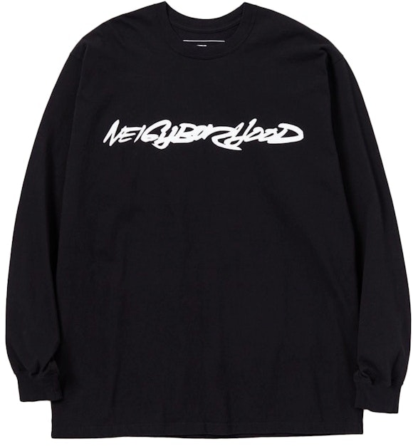 neighborhood-x-futura-laboratories-crew-l-s-t-shirt-black