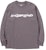 Neighborhood x Futura Laboratories Crew L/S T-Shirt Ash Grey