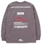 Order Neighborhood x Futura Laboratories Crew L/S T-Shirt Ash Grey