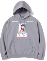 NEIGHBORHOOD x Harley-Davidson Graphic Logo Hoodie Grey Unisex Casual Wear 99576-23VX NEIGHBORHOOD x Harley-Davidson Graphic Logo Hoodie Grey Unisex Casual Wear 99576-23VX