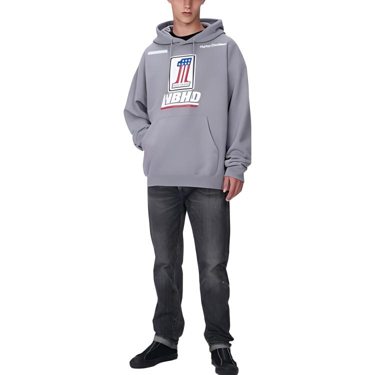 Purchase NEIGHBORHOOD x 哈雷戴维森联名灰色logo连帽衫 男女款休闲服 99576-23VX