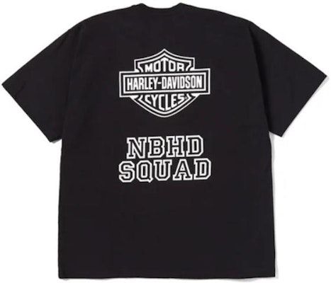 NEIGHBORHOOD x Harley-Davidson Skull Graphic Tee FW22 Black T-Shirt. 99567-23VM Lookbook NEIGHBORHOOD x Harley-Davidson Skull Graphic Tee FW22 Black T-Shirt. 99567-23VM