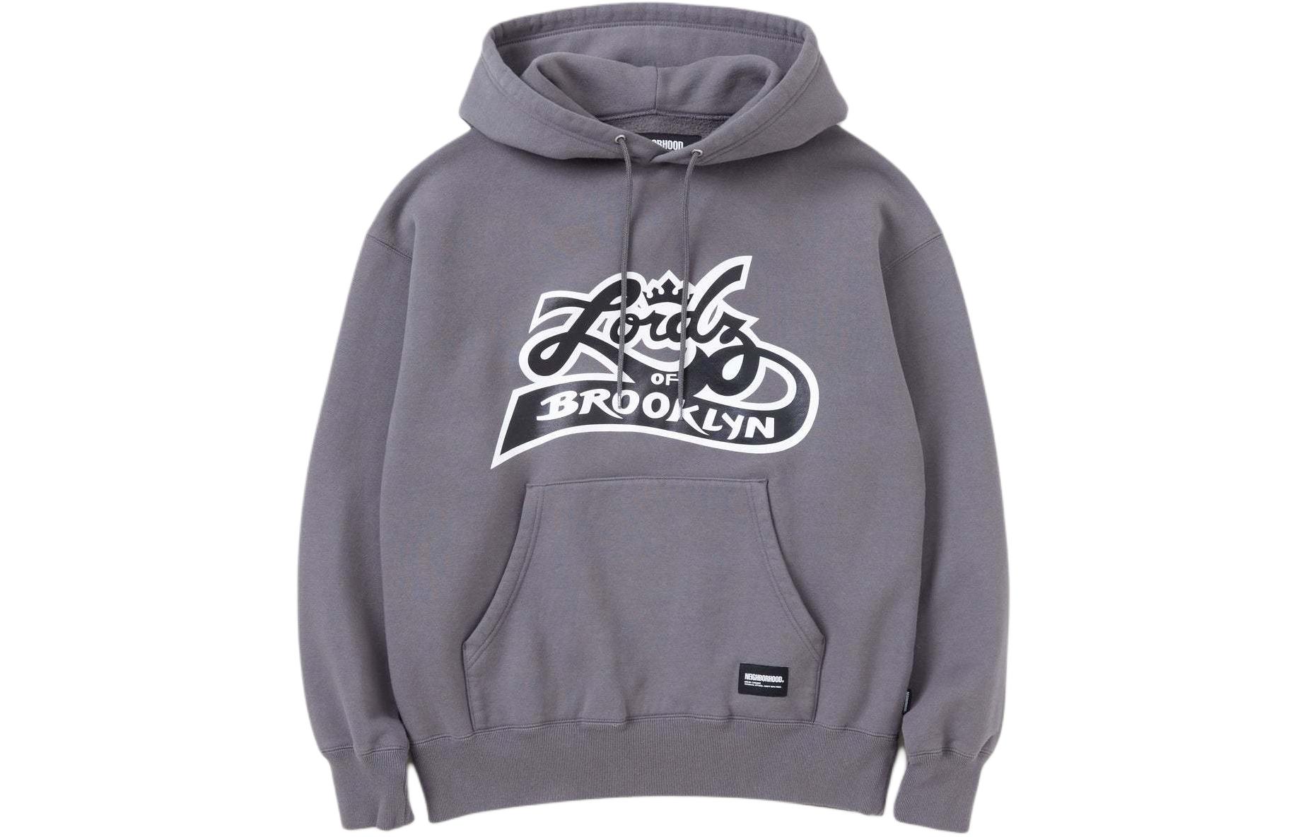 NBHD LORDZ OF BROOKLYN Logo Print Hoodie Unisex 232FPNH-CSM02S