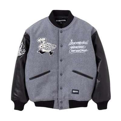 NBHD LORDZ OF BROOKLYN SS24 Logo Print Button Jacket Unisex 232SZNH-JKM01S