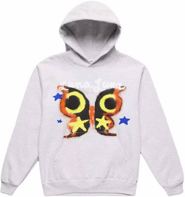 NEIGHBORHOOD x Luna Luna SS24 Butterfly Graphic Hoodie Unisex Gray NBH-SS24-01 Buy NEIGHBORHOOD x Luna Luna SS24 Butterfly Graphic Hoodie Unisex Gray NBH-SS24-01