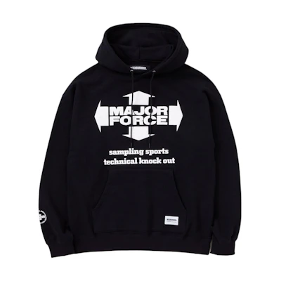 NBHD MAJOR FORCE SS24 Logo Print Hoodie Unisex Collaboration 232UWMFN-CSM02S