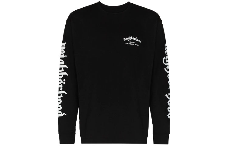 NEIGHBORHOOD x Motorhead SS21 Slogan Graphic Crewneck Sweatshirt Men 202PCMHNLT-02S
