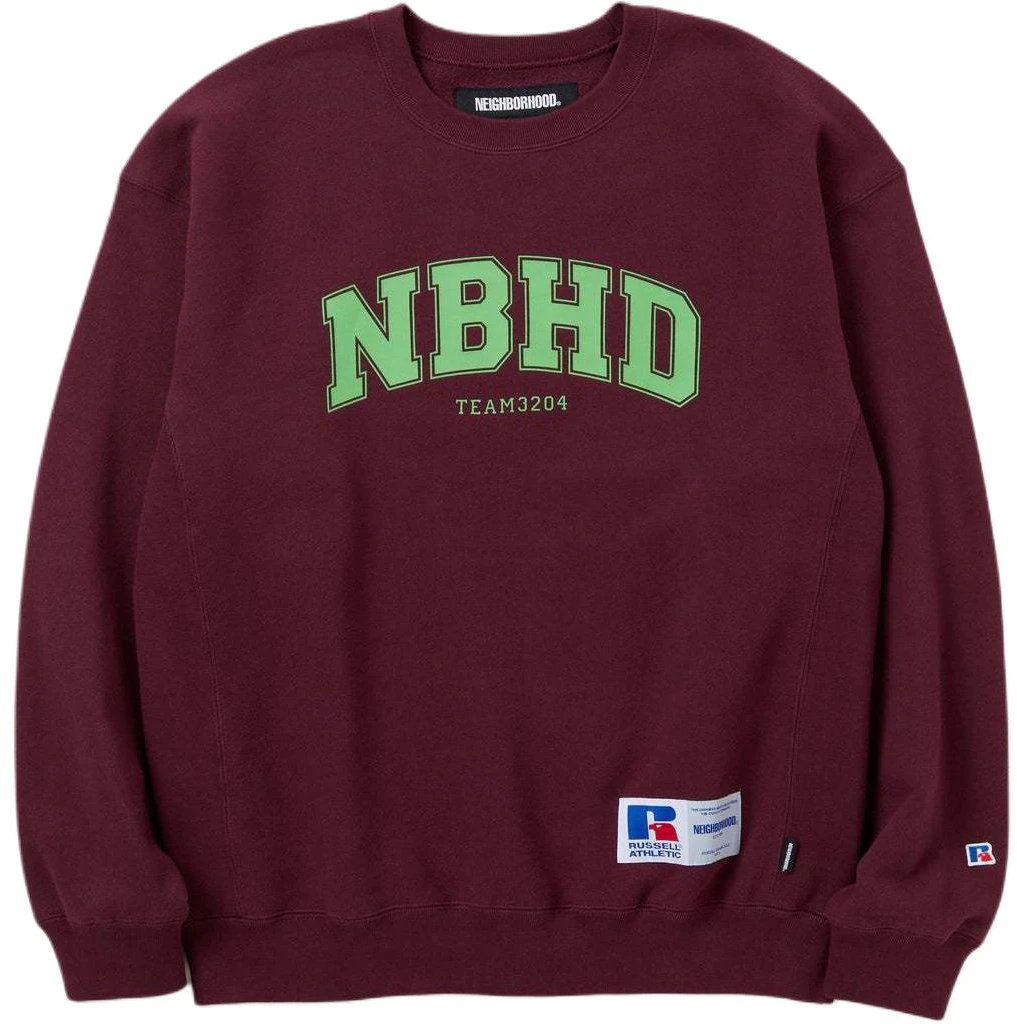 neighborhood-x-russell-athletic-ss-24-logo-crewneck-sweatshirt-unisex-241-xrrun-csm-01
