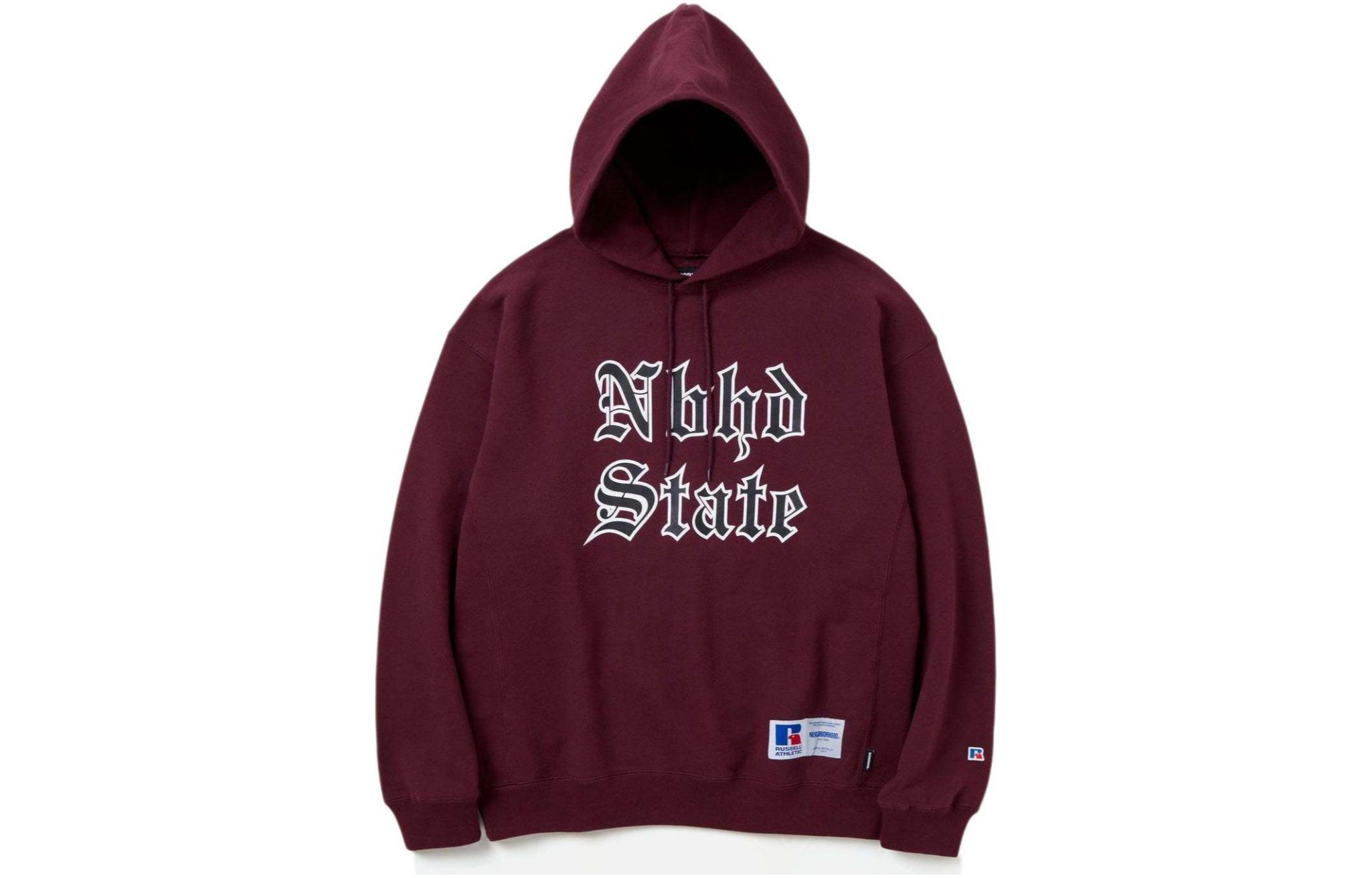 Order NEIGHBORHOOD x Russell Athletic SS24 標誌連帽衫 男女適用款 241XRRUN-CSM02
