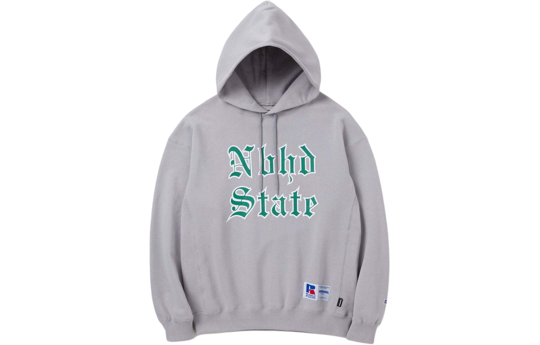 Sizing NEIGHBORHOOD x Russell Athletic SS24 標誌連帽衫 男女適用款 241XRRUN-CSM02