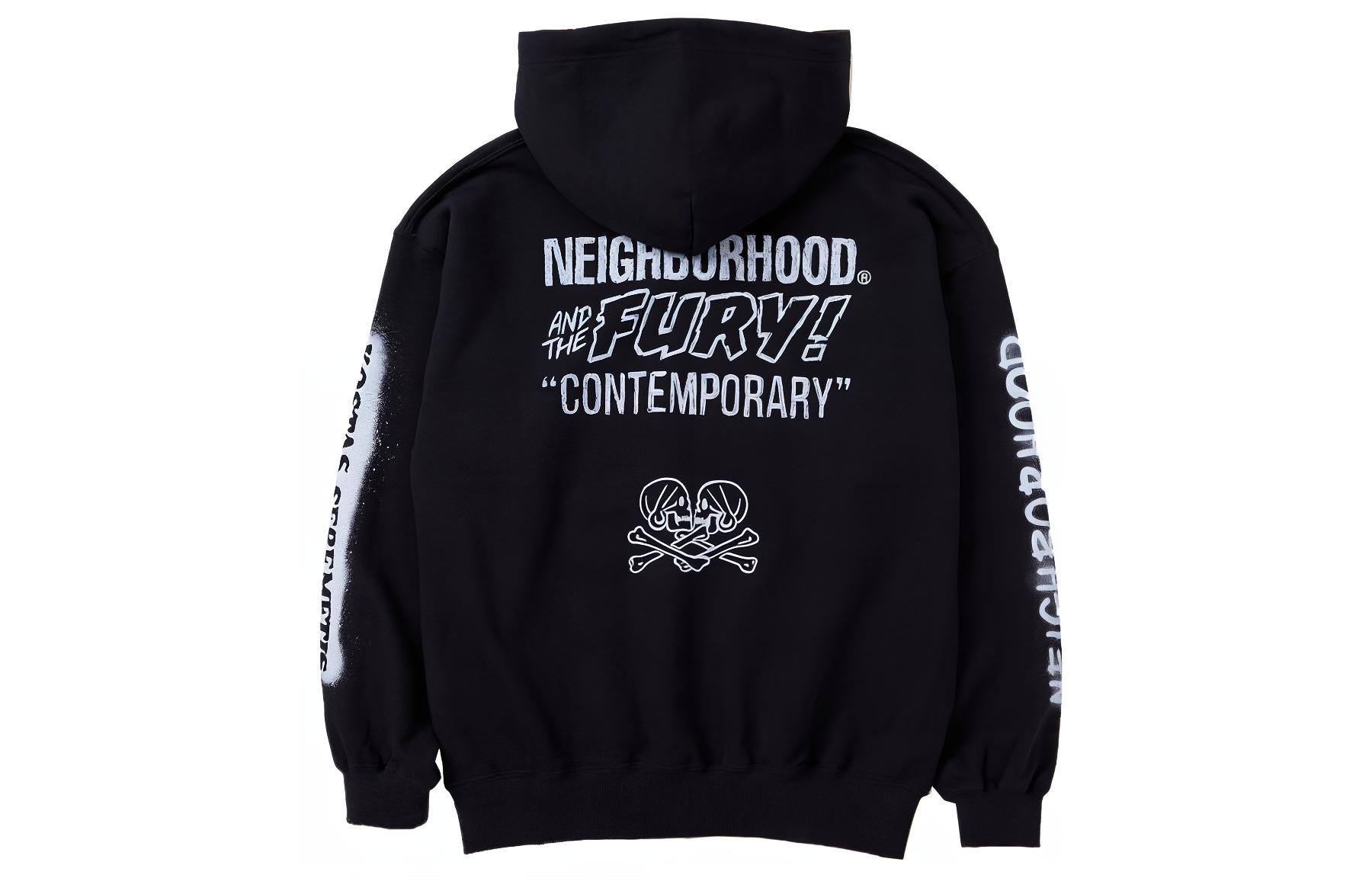NEIGHBORHOOD x Schott x Kostas FW23 Graphic Hoodie Unisex 232US26N-CSM02S