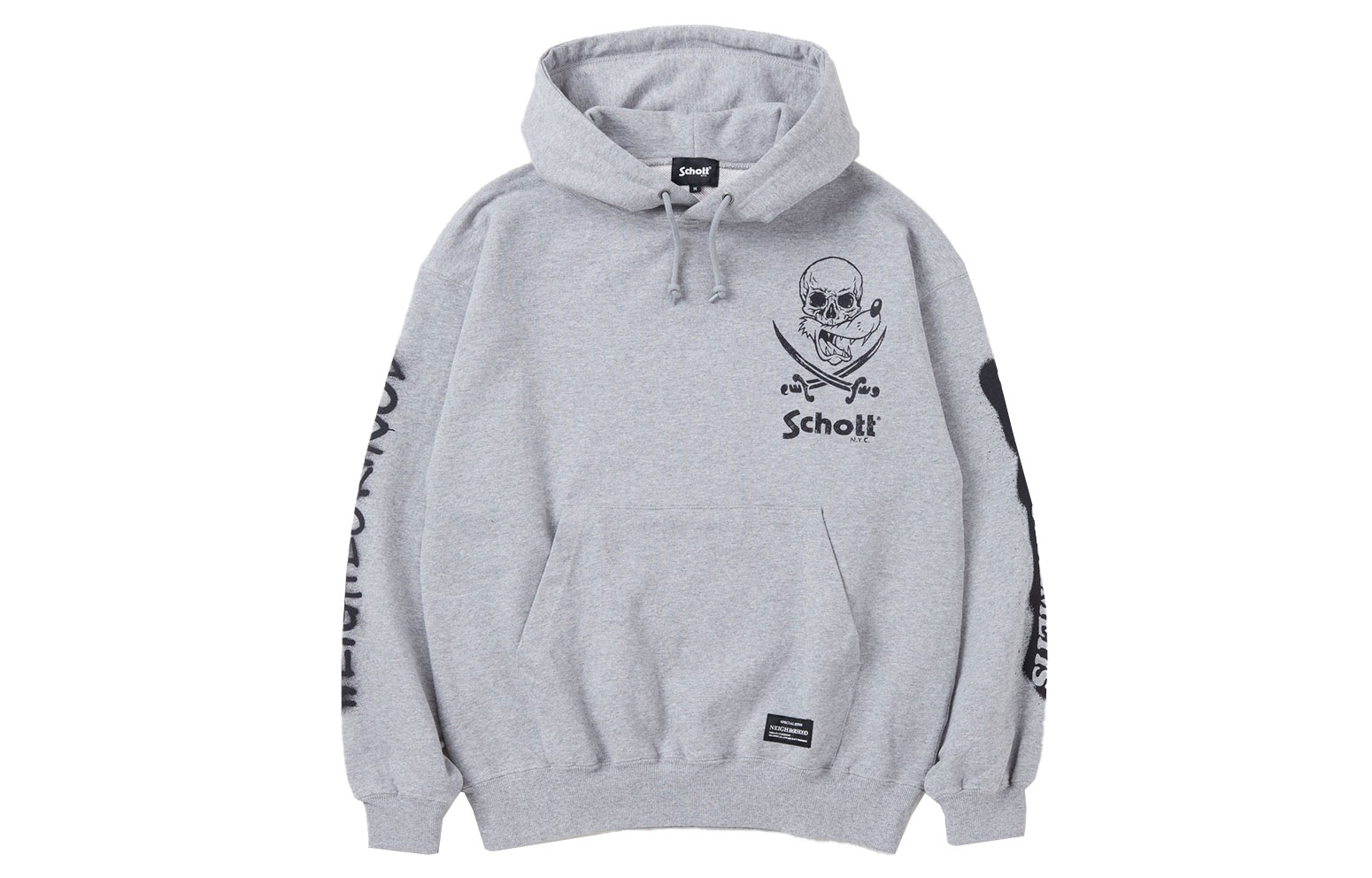 Order 네이버후드 x 쇼트 x 코스타스 FW23 그래픽 후디 유니섹스 232US26N-CSM02S