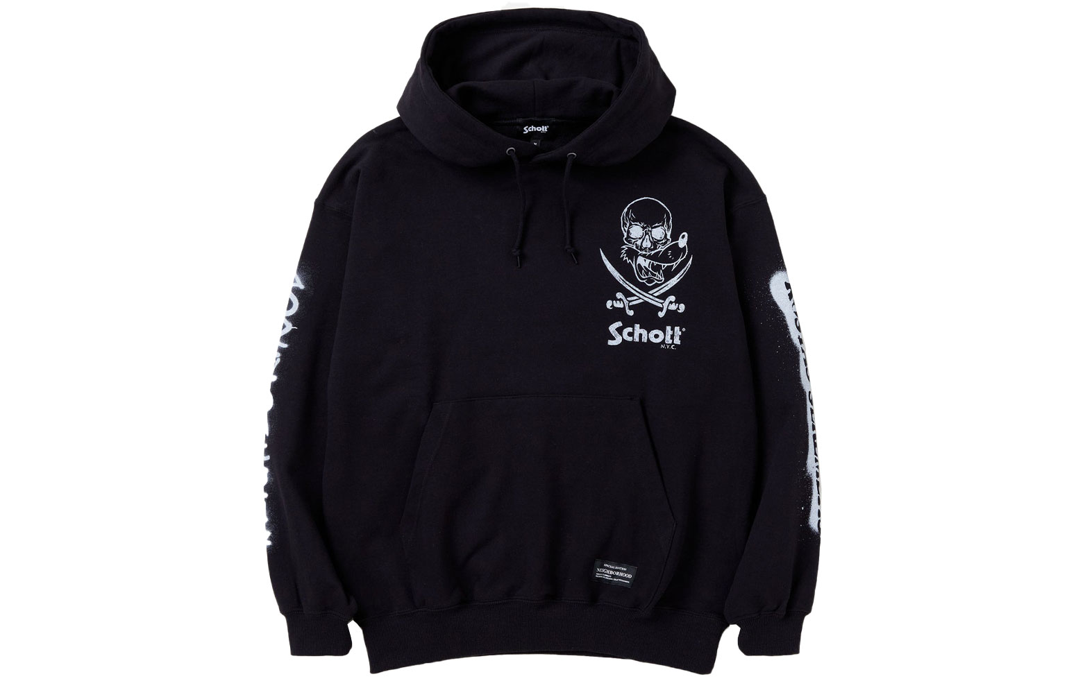 Purchase 네이버후드 x 쇼트 x 코스타스 FW23 그래픽 후디 유니섹스 232US26N-CSM02S