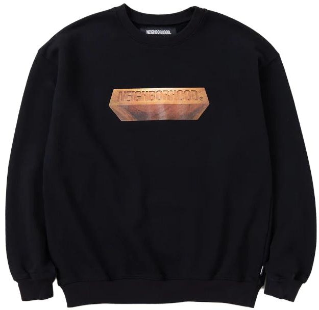 neighborhood-x-taku-obata-fw-23-logo-print-sweatshirt-unisex-232-uw-27-n-csm-01-s