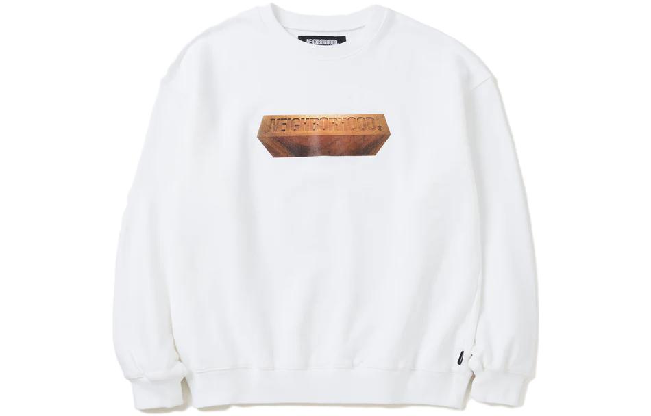 Order Sweatshirt Unisex NEIGHBORHOOD x TAKU OBATA FW23 Logo Print. 232UW27N-CSM01S