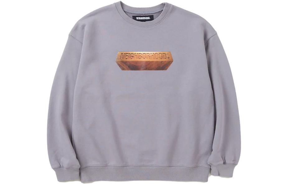 Lookbook Sweatshirt Unisex NEIGHBORHOOD x TAKU OBATA FW23 Logo Print. 232UW27N-CSM01S