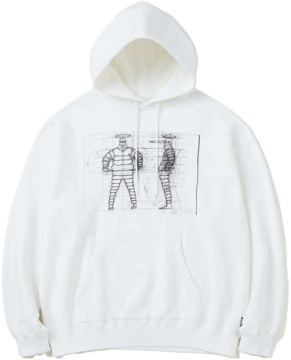 neighborhood-x-taku-obata-fw-23-logo-printed-drawstring-hoodie-unisex-232-uw-27-n-csm-02-s