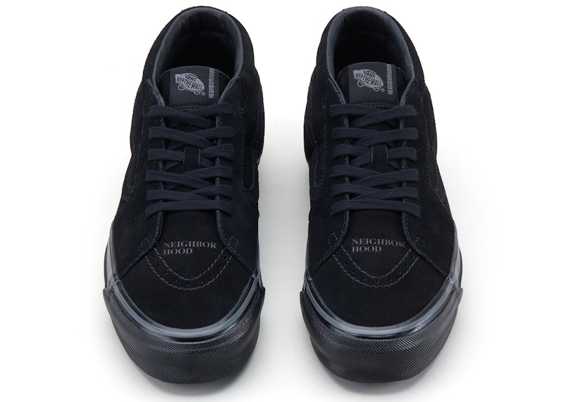 Lookbook Neighborhood x Vans Sk8-Mid 83 DX 'Hitam' NBHDSK8MDBLK