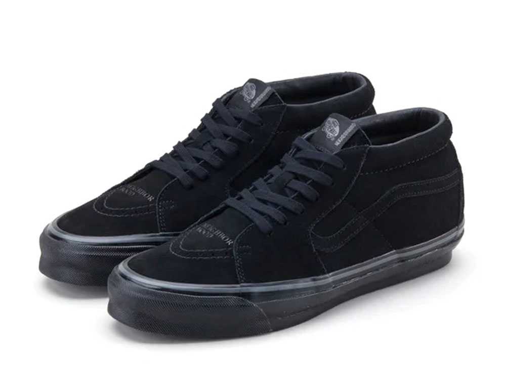 NEIGHBORHOOD x Vans Sk8-Mid 83 DX 'Black' 232BWVNN-FWM01-BL