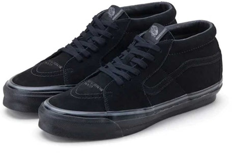NEIGHBORHOOD x Vans Sk8-Mid 83 DX 'Hitam' Sneakers 232BWVNN-FWM01-BL Buy NEIGHBORHOOD x Vans Sk8-Mid 83 DX 'Hitam' Sneakers 232BWVNN-FWM01-BL