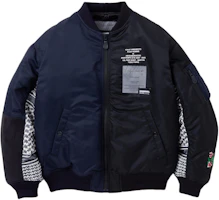 NEIGHBORHOOD x Yohji Yamamoto FW24 Patchwork Design Zip Jacket Unisex Black 242SPYYN-JKM01S NEIGHBORHOOD x Yohji Yamamoto FW24 Patchwork Design Zip Jacket Unisex Black 242SPYYN-JKM01S