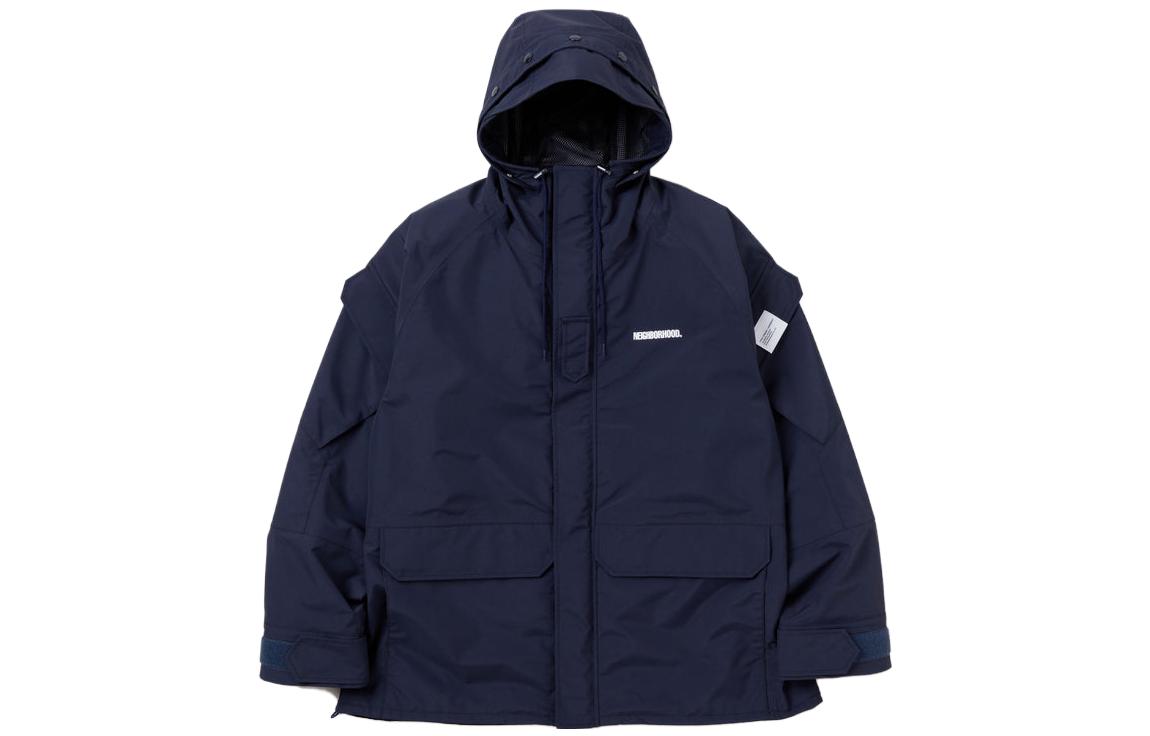 NBHD Zip-Up Hoodie Jacket with Letter Design 232spnh-jkm05