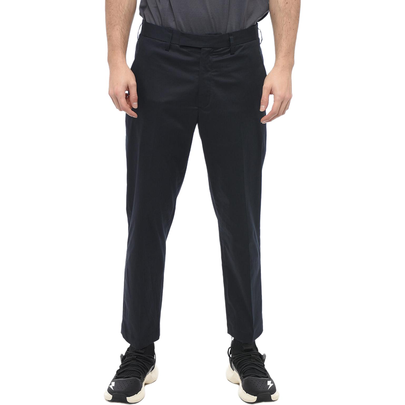 Neil Barrett  Slim Fit Mid-Rise Zipper Casual Pants - Blue PBPA064-U003-466