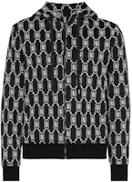 Neil Barrett All-Over Print Hooded Jacket Black (). PBJS582N522C524 Neil Barrett All-Over Print Hooded Jacket Black (). PBJS582N522C524