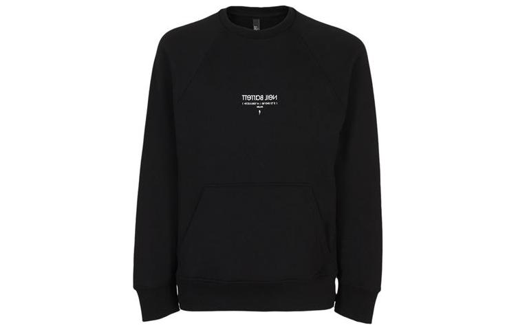 Neil Barrett Black Long-Sleeve Pullover Sweatshirt BJS004SR524S524