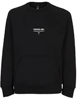 Neil Barrett Black Long-Sleeve Pullover Sweatshirt BJS004SR524S524 Neil Barrett Black Long-Sleeve Pullover Sweatshirt BJS004SR524S524