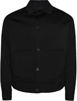 Neil Barrett Black Single-Breasted Color-Block Jacket MY72253RY512-BLACK Neil Barrett Black Single-Breasted Color-Block Jacket MY72253RY512-BLACK