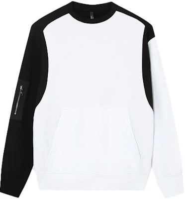 Sudadera Neil Barrett Colorblock Oversize Pullover Cuello Redondo Blanca BJS016-R536S-52 Buy Sudadera Neil Barrett Colorblock Oversize Pullover Cuello Redondo Blanca BJS016-R536S-52