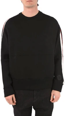 닐 바렛 컬러블록 스트라이프 크루넥 스웻셔츠 블랙 PBJS585AN500C1133 Buy 닐 바렛 컬러블록 스트라이프 크루넥 스웻셔츠 블랙 PBJS585AN500C1133