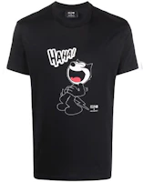 Neil Barrett FW21 Black Cartoon Graphic T-Shirt Men’s Short Sleeve BJT014BR530S1133 Neil Barrett FW21 Black Cartoon Graphic T-Shirt Men’s Short Sleeve BJT014BR530S1133