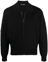 Neil Barrett FW21 Black Zip-Up Long Sleeve Jacket BMA007R604C524 Neil Barrett FW21 Black Zip-Up Long Sleeve Jacket BMA007R604C524