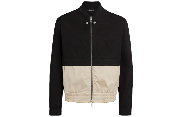 Neil Barrett FW21 Colorblock Logo Patch Jacket Men’s Multicolor 15637379