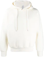 Neil Barrett FW22 Plain Drawstring Hoodie Long Sleeve White PBJS573SN501S069 Neil Barrett FW22 Plain Drawstring Hoodie Long Sleeve White PBJS573SN501S069