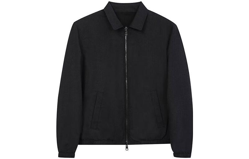 Neil Barrett FW22 Reversible Black Zip-Up Jacket for Men PBSP037RYT013C875