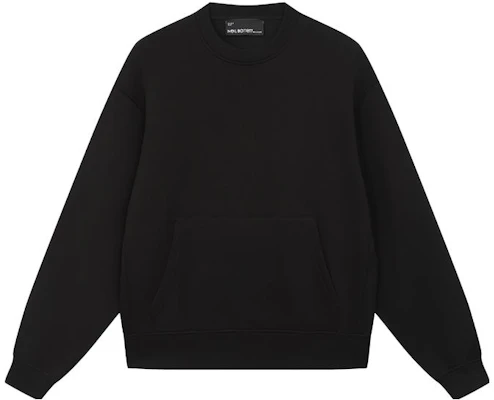 Neil Barrett FW23 Lightning Logo Crewneck Pullover Sweatshirt Hitam. NBV7JS213A-V524C-058 Buy Neil Barrett FW23 Lightning Logo Crewneck Pullover Sweatshirt Hitam. NBV7JS213A-V524C-058