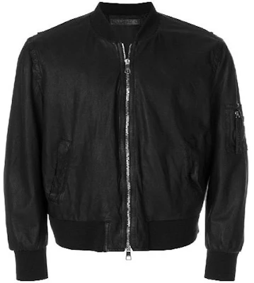 尼尔巴雷特男士黑色标志飞行员夹克 PBPE528G70101 Buy 尼尔巴雷特男士黑色标志飞行员夹克 PBPE528G70101