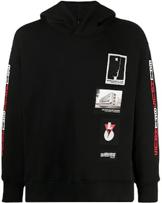 尼尔巴莱特男士黑色字母印花连帽衫 PBJS730SQ543S3-124 Buy 尼尔巴莱特男士黑色字母印花连帽衫 PBJS730SQ543S3-124