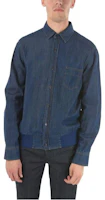 Neil Barrett Solid Color Casual Button-Up Jacket Men’s Blue PBCM878G980133 Neil Barrett Solid Color Casual Button-Up Jacket Men’s Blue PBCM878G980133