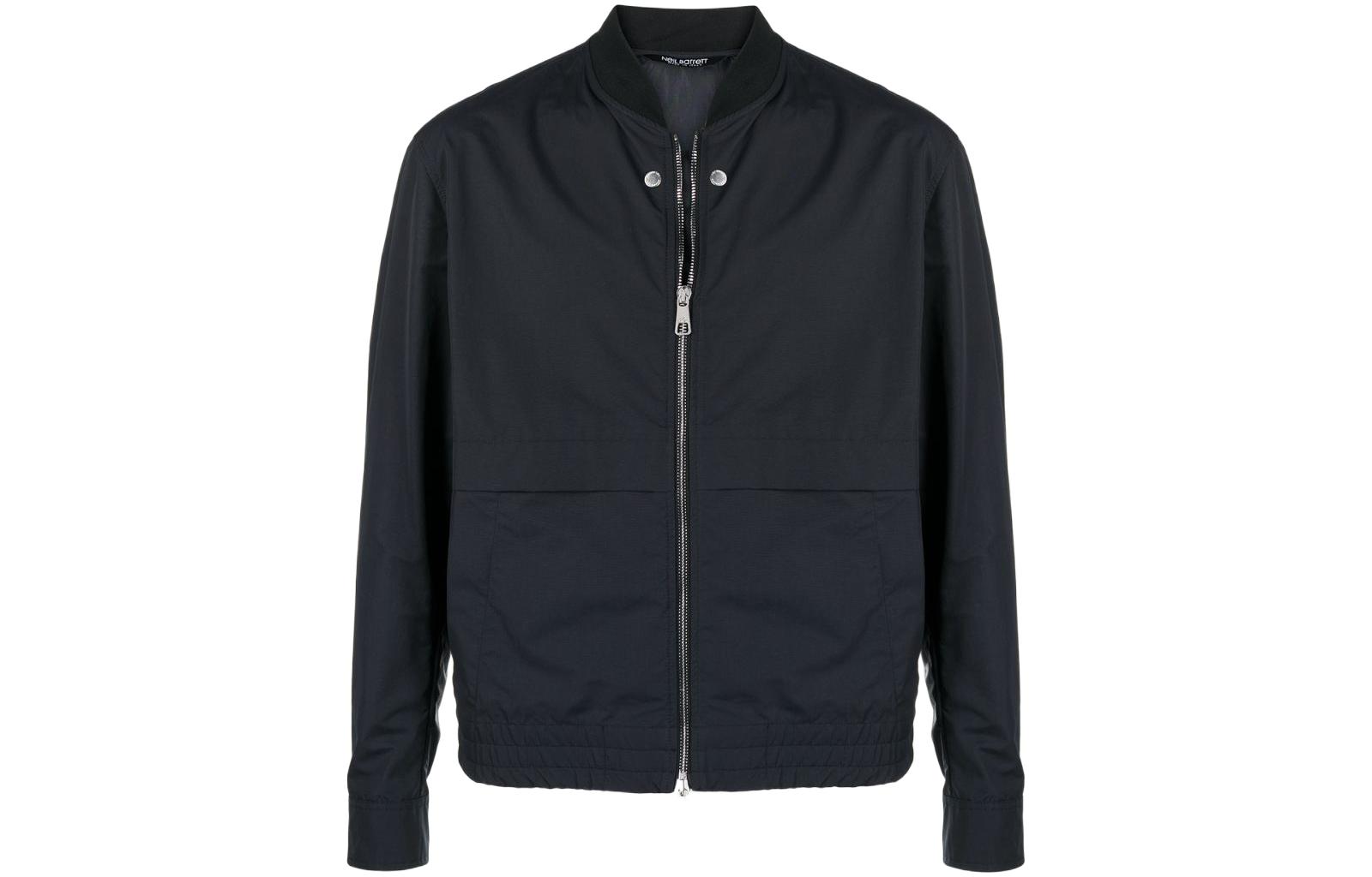 Neil Barrett Solid Zip-Up Slim-Fit Casual Jacket PBSP546Q03301