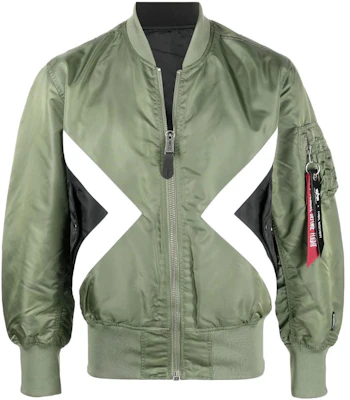 尼尔巴雷特SS22绿色三角补丁飞行员夹克 BSP013RS000C3252 Buy 尼尔巴雷特SS22绿色三角补丁飞行员夹克 BSP013RS000C3252
