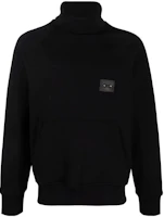 Neil Barrett SS23 Solid Color High-Neck Casual Sweatshirt BLACK BJS029PR514C602 Neil Barrett SS23 Solid Color High-Neck Casual Sweatshirt BLACK BJS029PR514C602