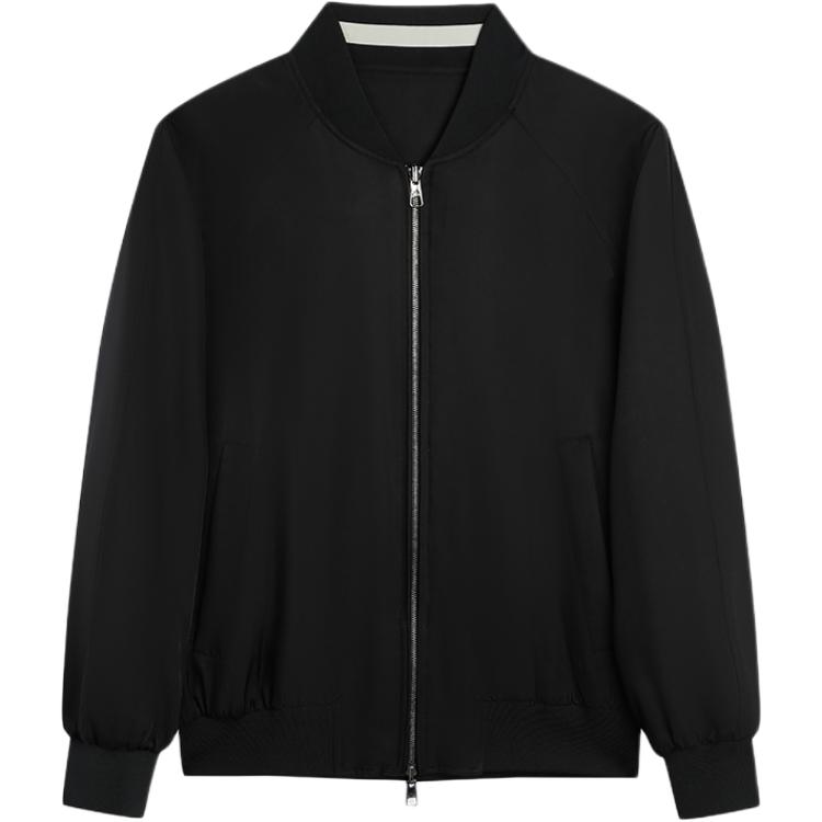 Neil Barrett SS24 Double-Zip Minimalist Jacket Black Men’s Edition MY11091A-Y035-531N