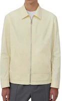 Neil Barrett SS24 Loose Fit Zip-Up Jacket Light Yellow MY61034A-Y037-744N Neil Barrett SS24 Loose Fit Zip-Up Jacket Light Yellow MY61034A-Y037-744N