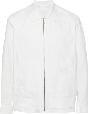 Chaqueta Neil Barrett Blanca de Manga Larga con Cremallera y Cuello Doblado. MY61034AY037-WHITE Buy Chaqueta Neil Barrett Blanca de Manga Larga con Cremallera y Cuello Doblado. MY61034AY037-WHITE
