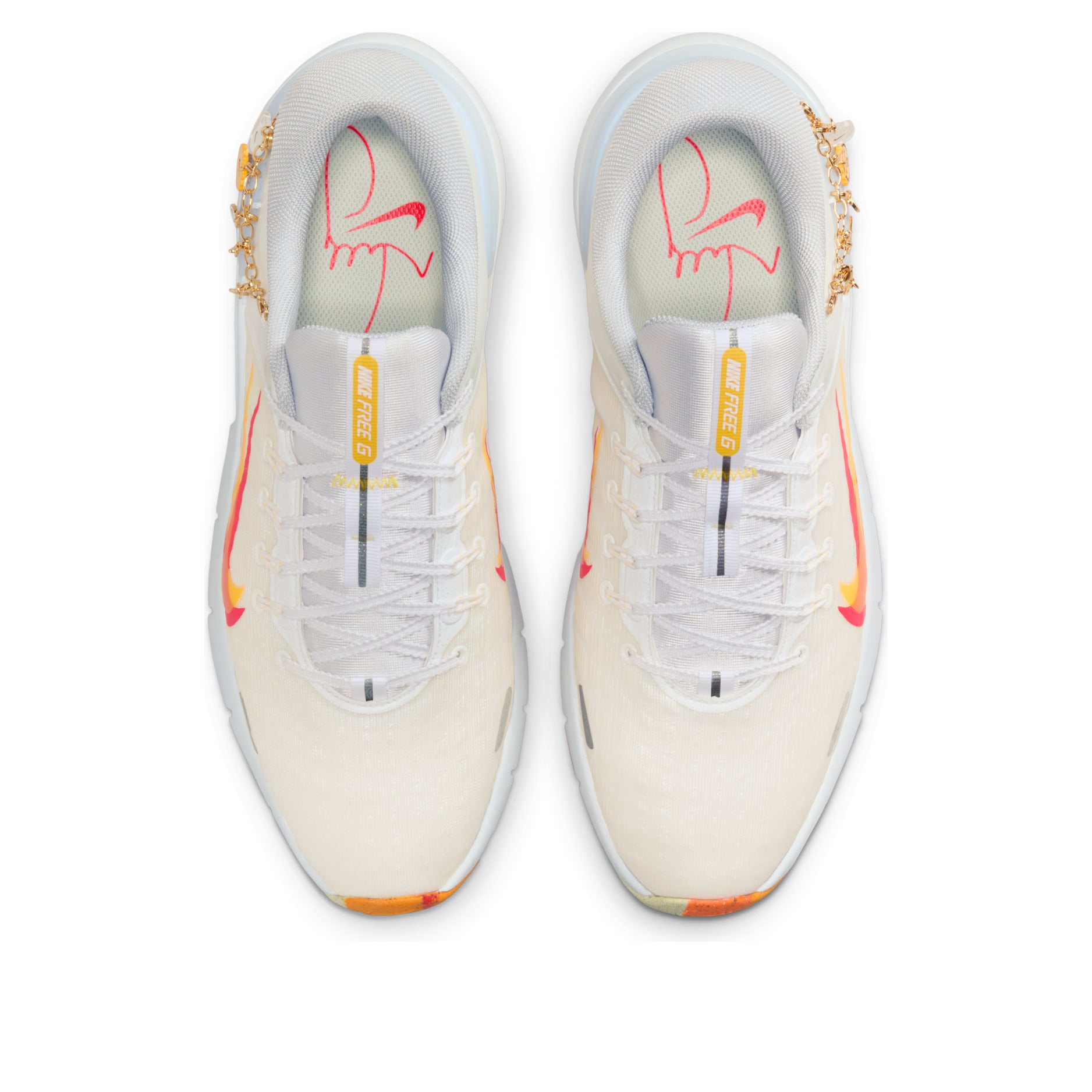 Lookbook Nelly Korda x Nike Free Golf 'Charms de Oro' HV4361-100